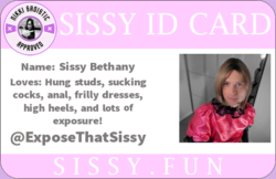 Sissy Bethany BLACKOUT Post