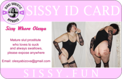 Sissy ID Card Olesya