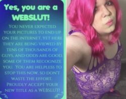 Sissy Donna the horny websl*t