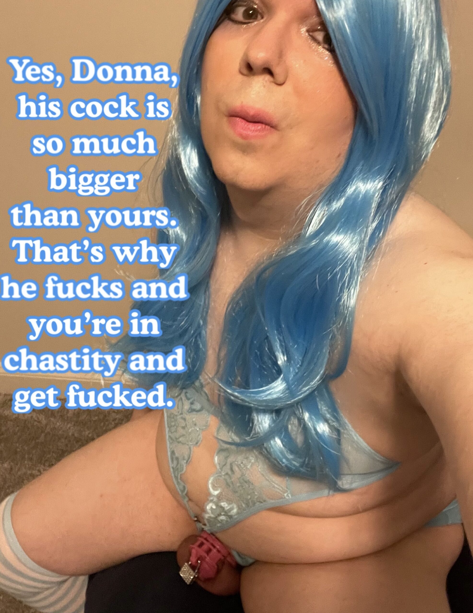 Donna exposed as the Icy Sissy Sl*t