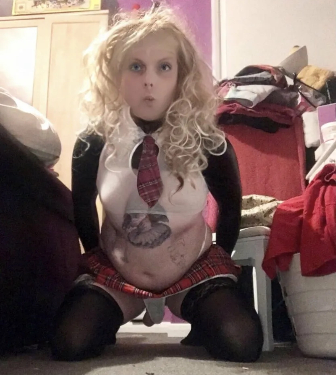 Sissy schoolgirl