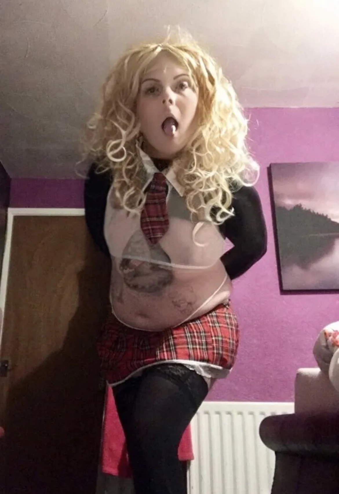 Sissy schoolgirl