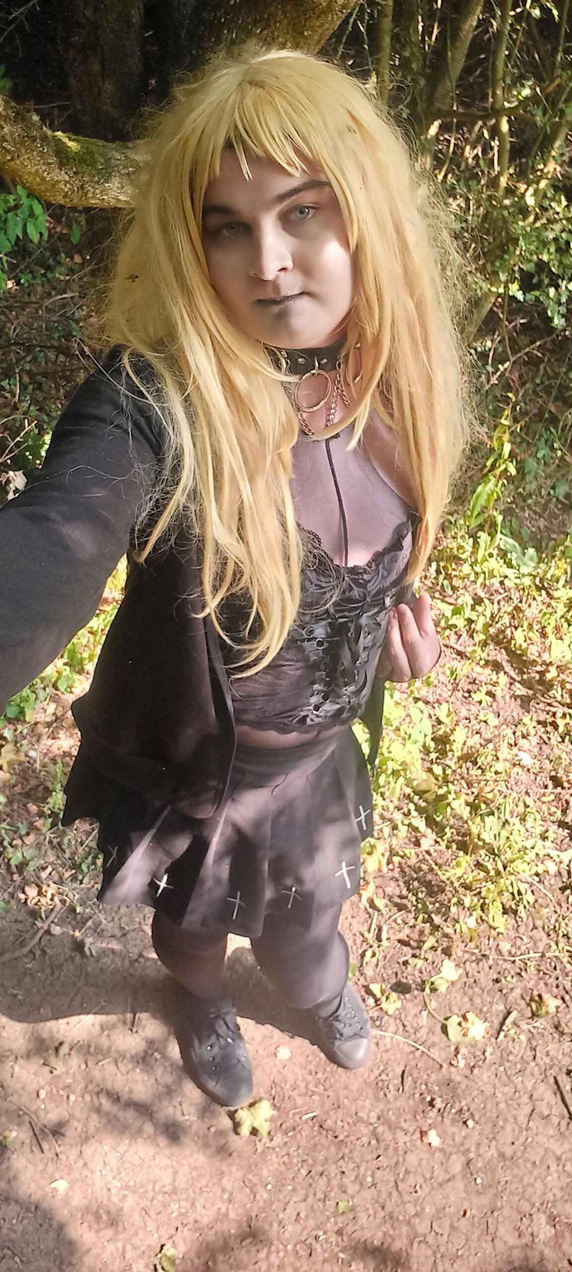 Sissy outside