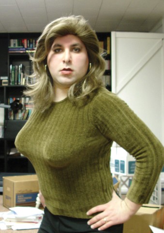 Andrea, a busty sissy trans gurl