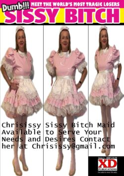 Chrisissy Sissy Play Doll or French Maid available to serve!