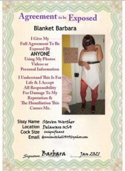 f*g Barbara exposed Steve Werther

Blanket Loving Perve