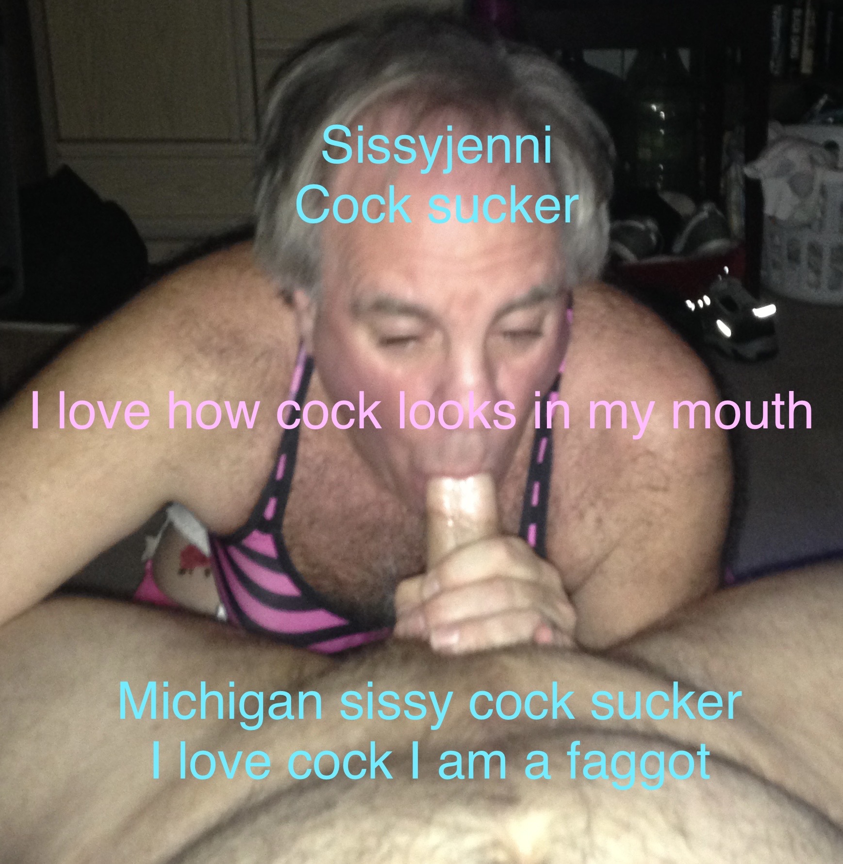 Sissyjenni Michigan f*ggot cock sucker