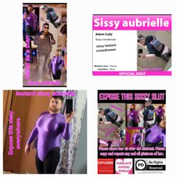 Leotard sissy aubrielle