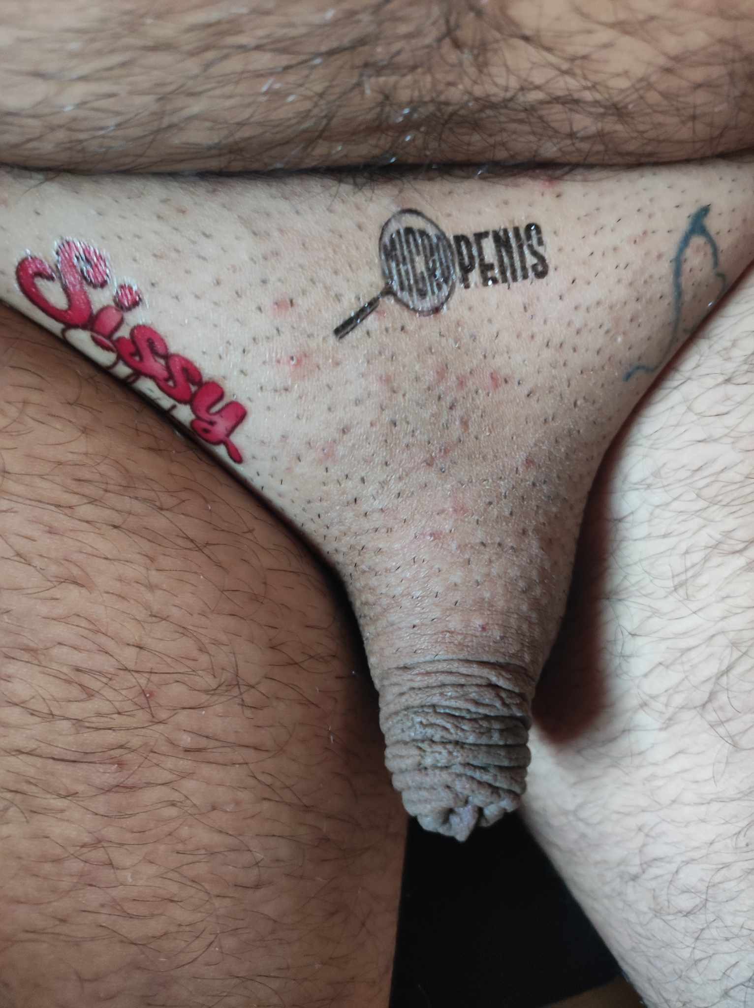 Ridiculous SissyLassy Micropenis Husband