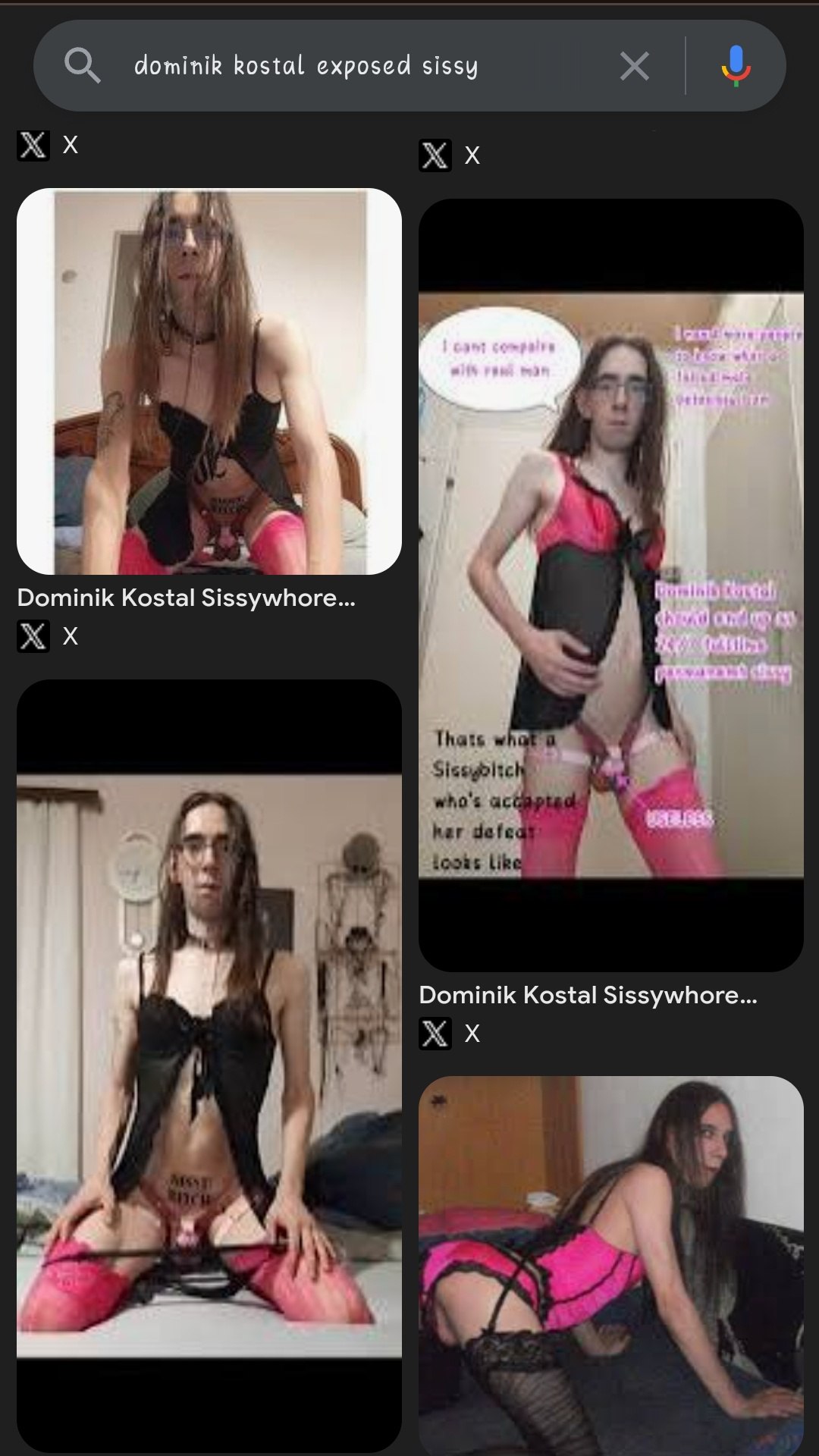 Exposed Sissyf*g Dominik Kostal