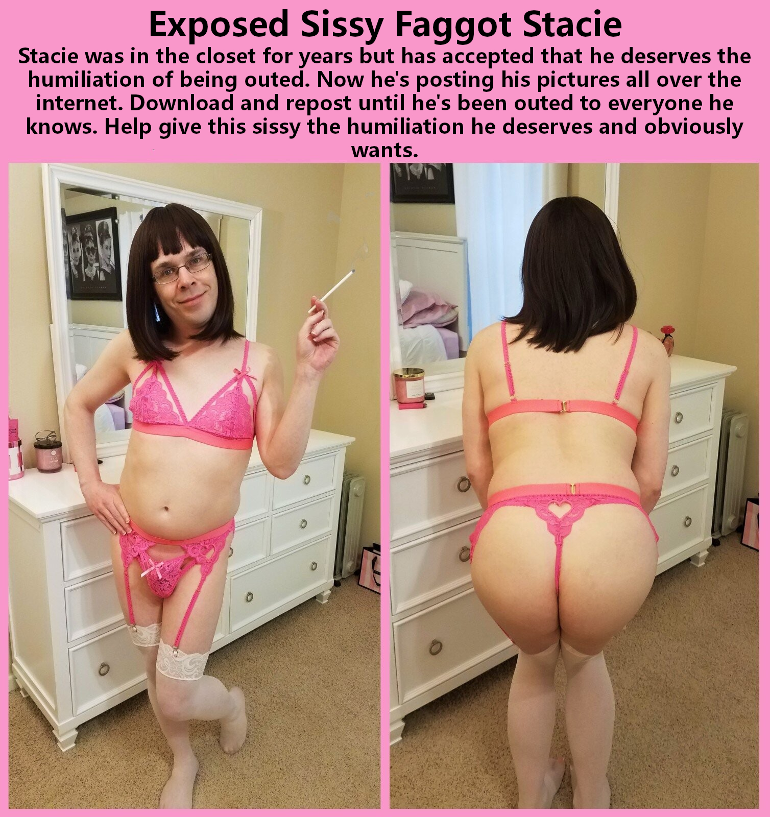 ~ Sissy Crossdresser Exposed