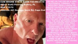 Sissy Steven Charles Kuhn – SPUNKY f*g FOR REAL MEN a.k.a SISSY CHARLES STEVEN KUHN