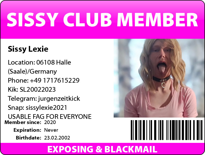 Sissy Lexie. Make it permanent! All Infos revealed.