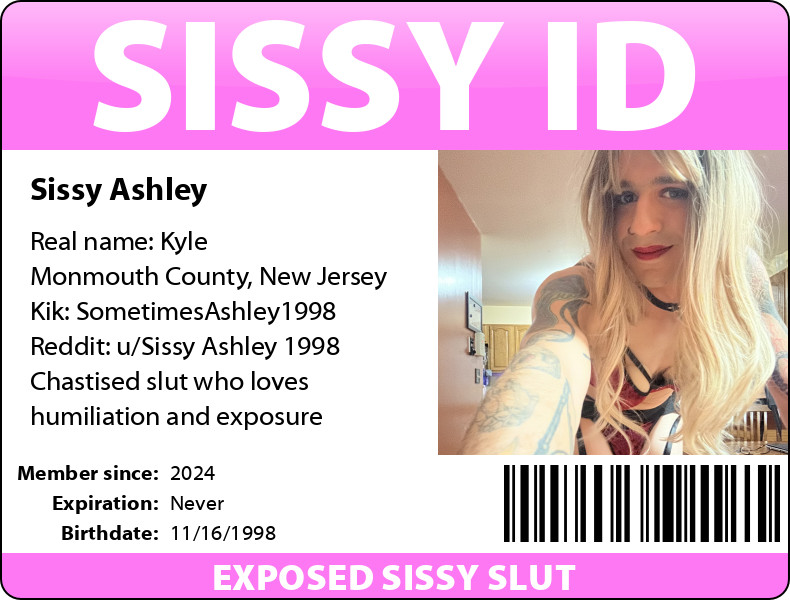 Sissy Ashley – exposed sl*t can’t get enough