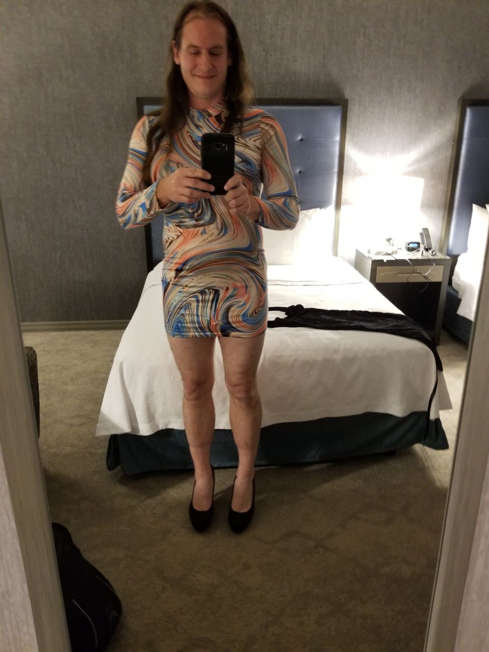 SissyBriana420 in a dress