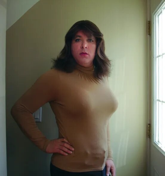 Andrea, feminized, outed transsexual