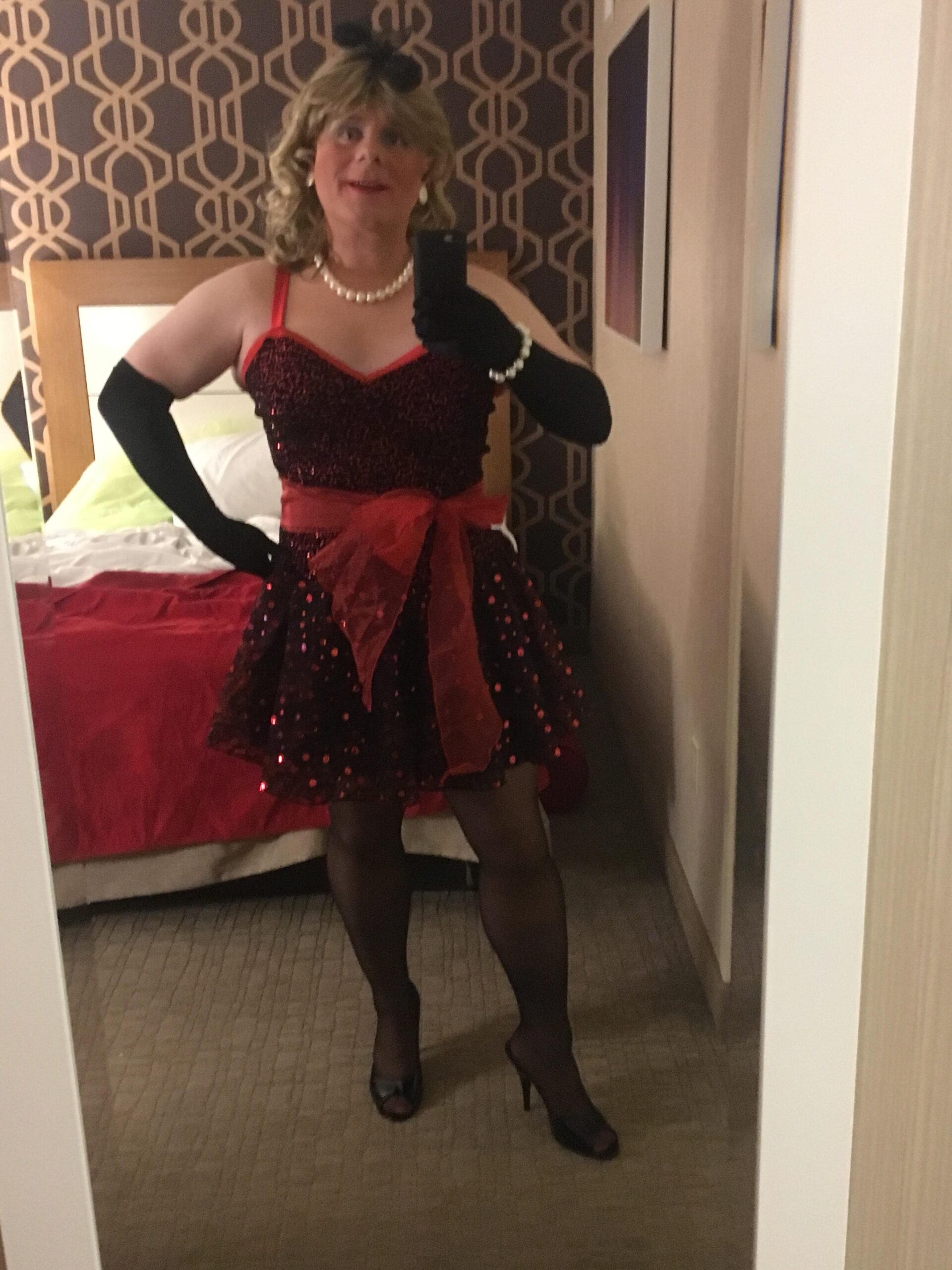 Sissy Tracy just can’t help herself