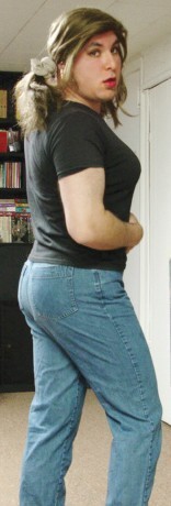 Andrea, curvy trans exposed