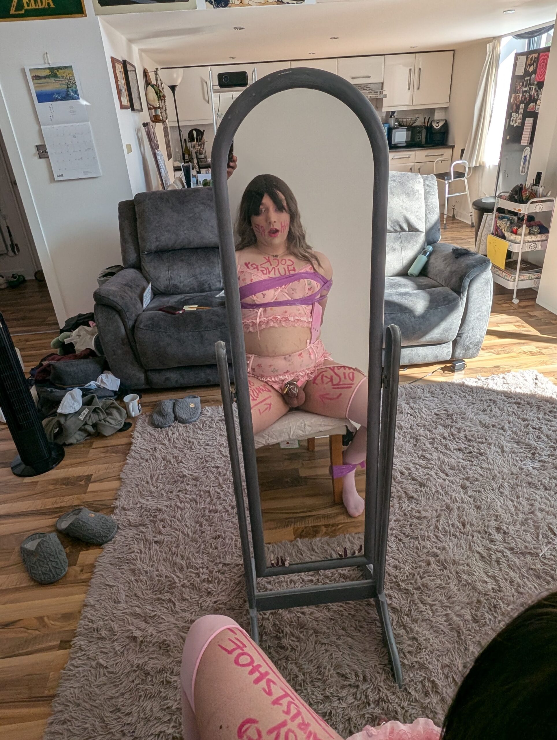 AmyTheSissyHoe – However long this post is up, I’m in the cage