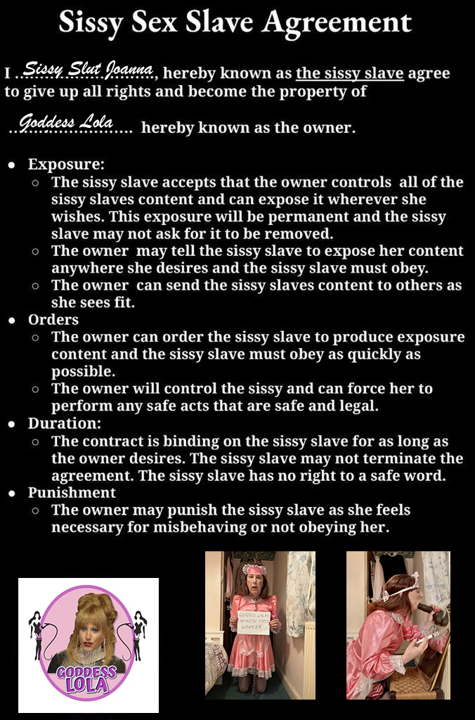 Sissy Slut Joanna –