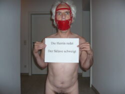 joerg sklave – The slave have nothing to say