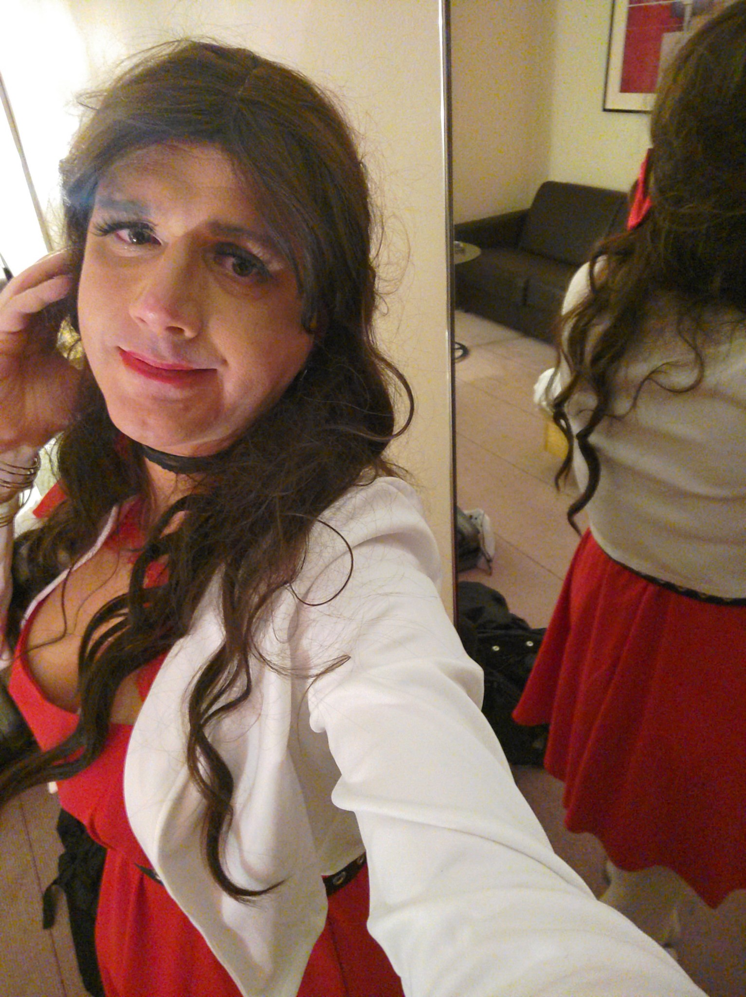 Cross Dresser Sarah P a.k.a Hottie with the smart-look