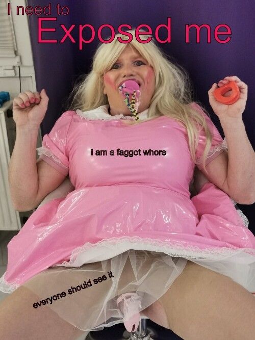 Analia f*ggot – a cheap Sissy wh*re