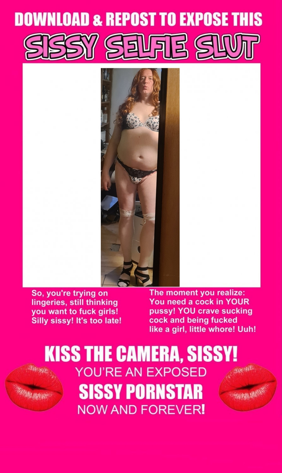 some exposure cards of myself (Saskia Sissy)