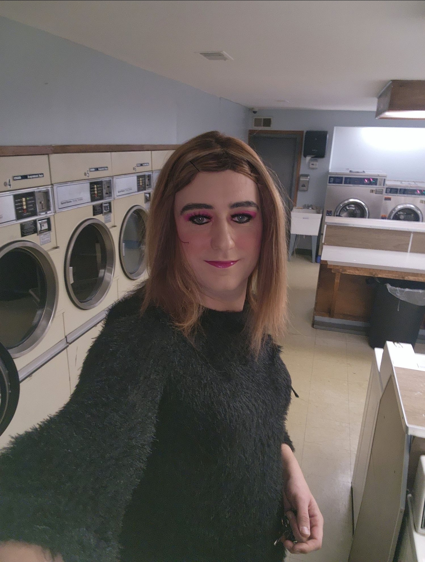 Buffalo sissy crossdresser Candy exposed