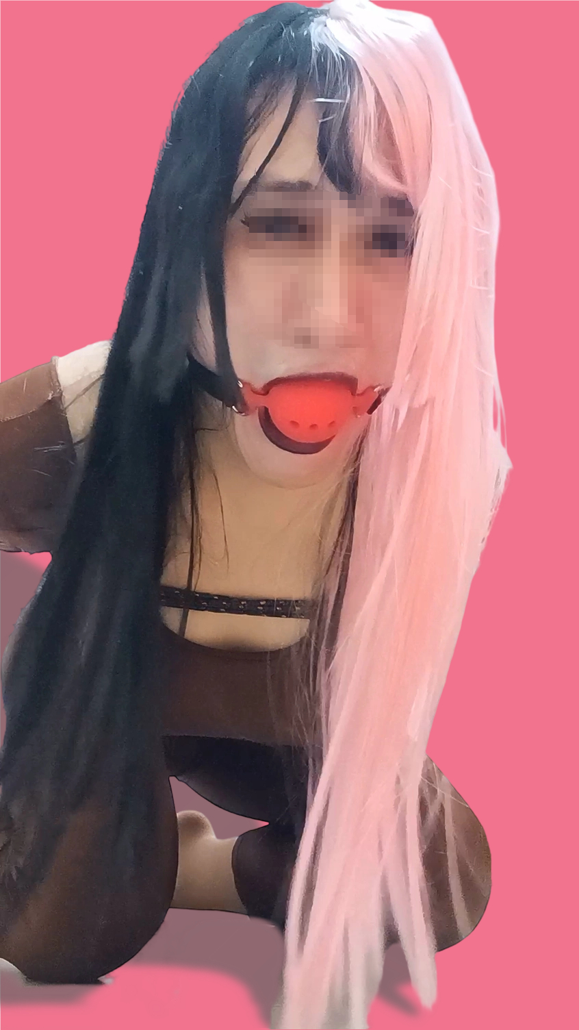 Sissy Mia was tightly bound