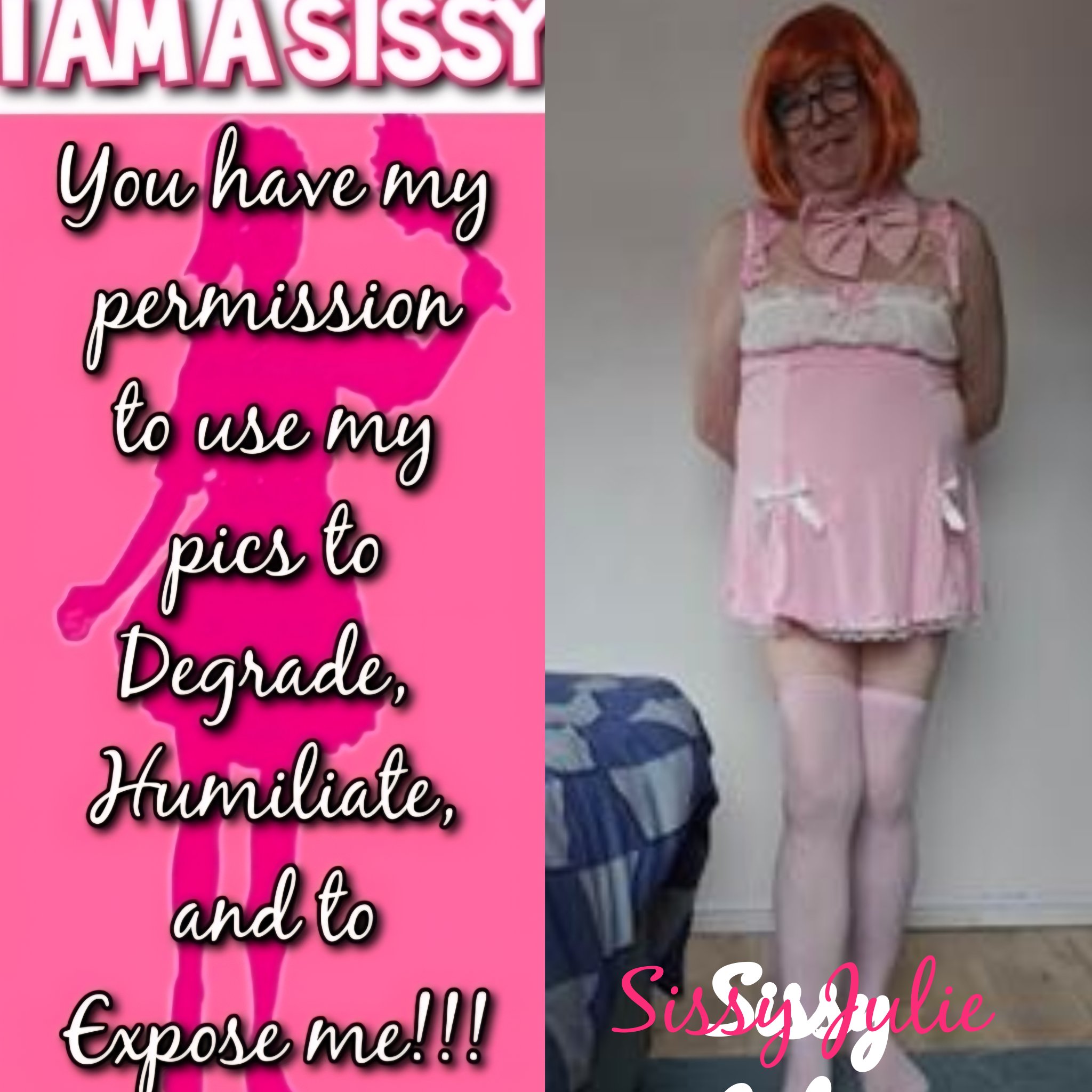 Sissyjulie exsposue captions