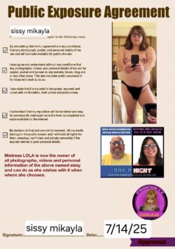 Sissy Mikayla Berry random pictures