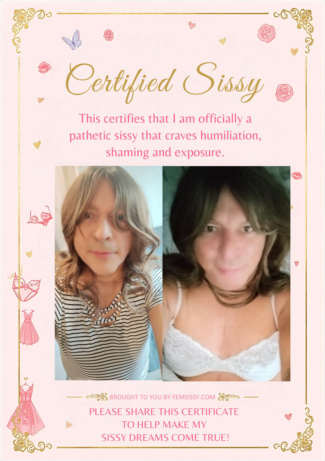 Paul Matthews Worcestershire crossdresser sissy