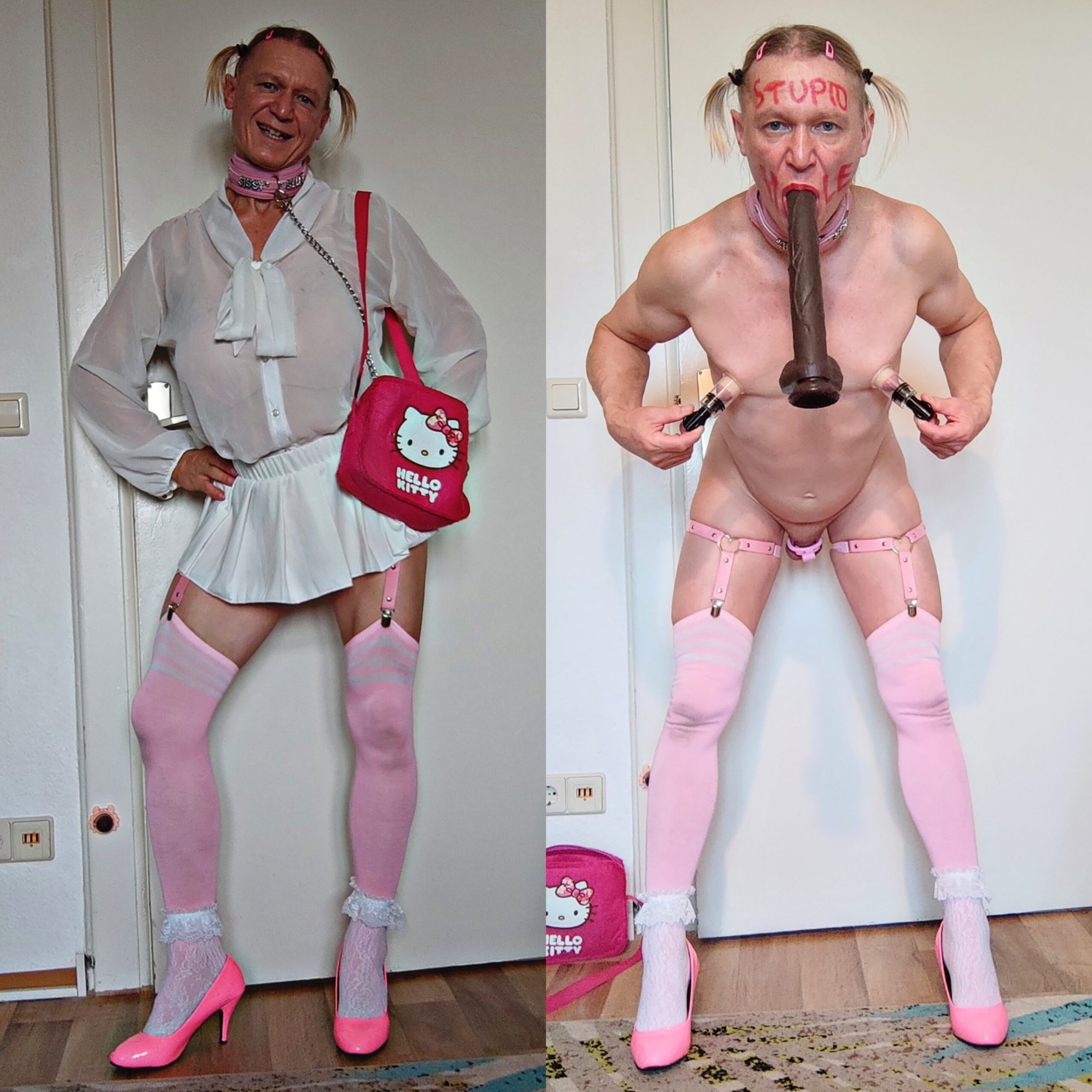 Sissy Vivian Tootinyforher aka Bjoern Gruendel exposed as minidick prejac