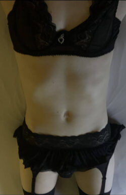 sissy in lingerie
