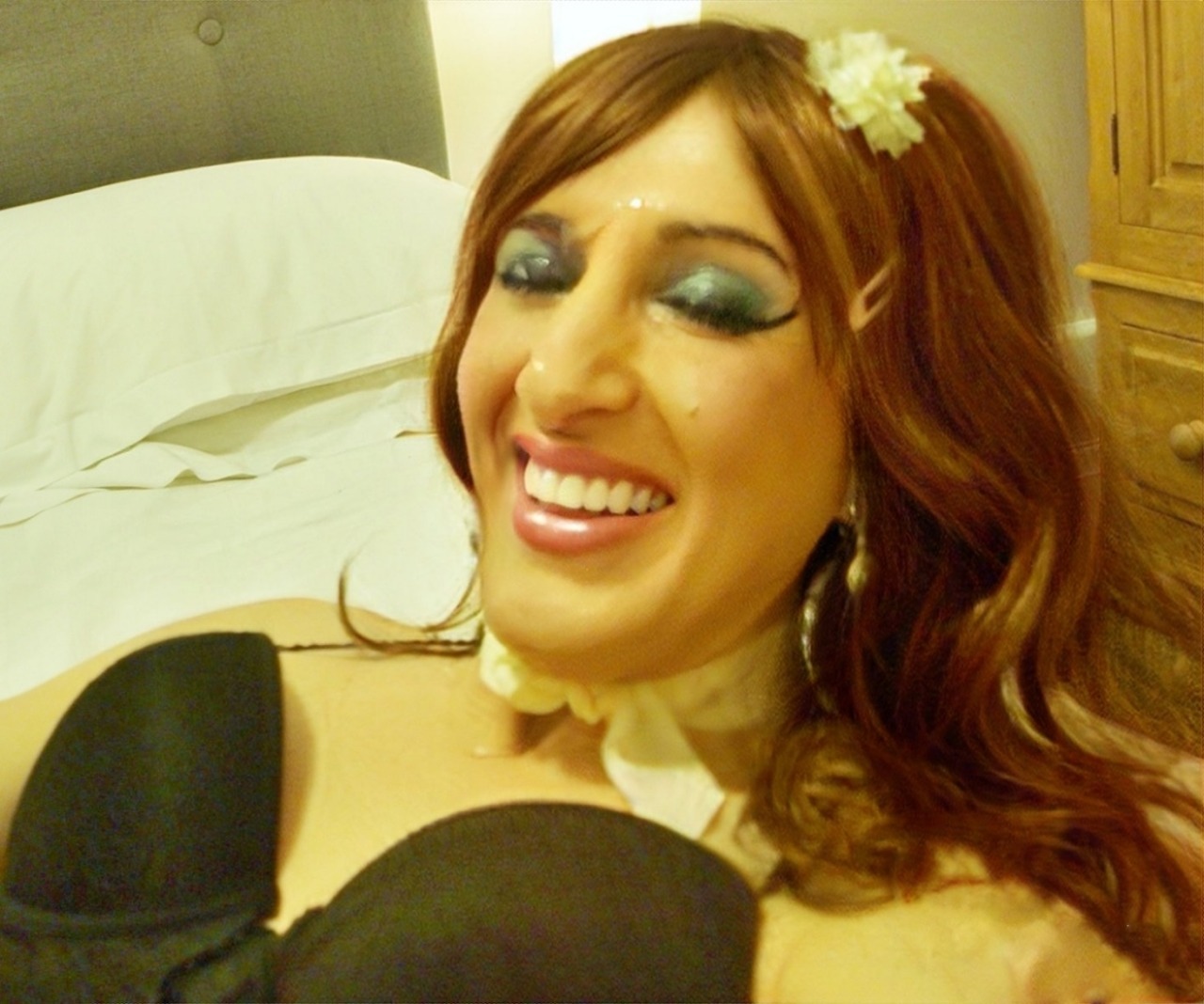 extra pics – crossdressing cuck @carolinemessytv lives on the web now