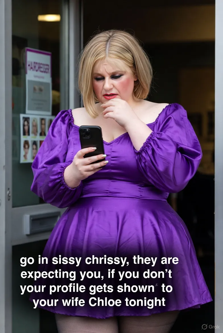 chrissy sissy from near Liverpool needing exposing