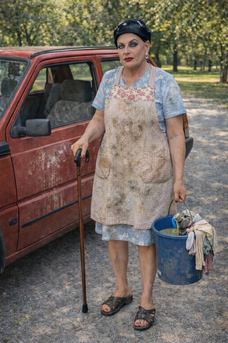 public toilet cleaning task
