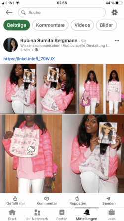 Sissy Rubina Sumita exposes herself