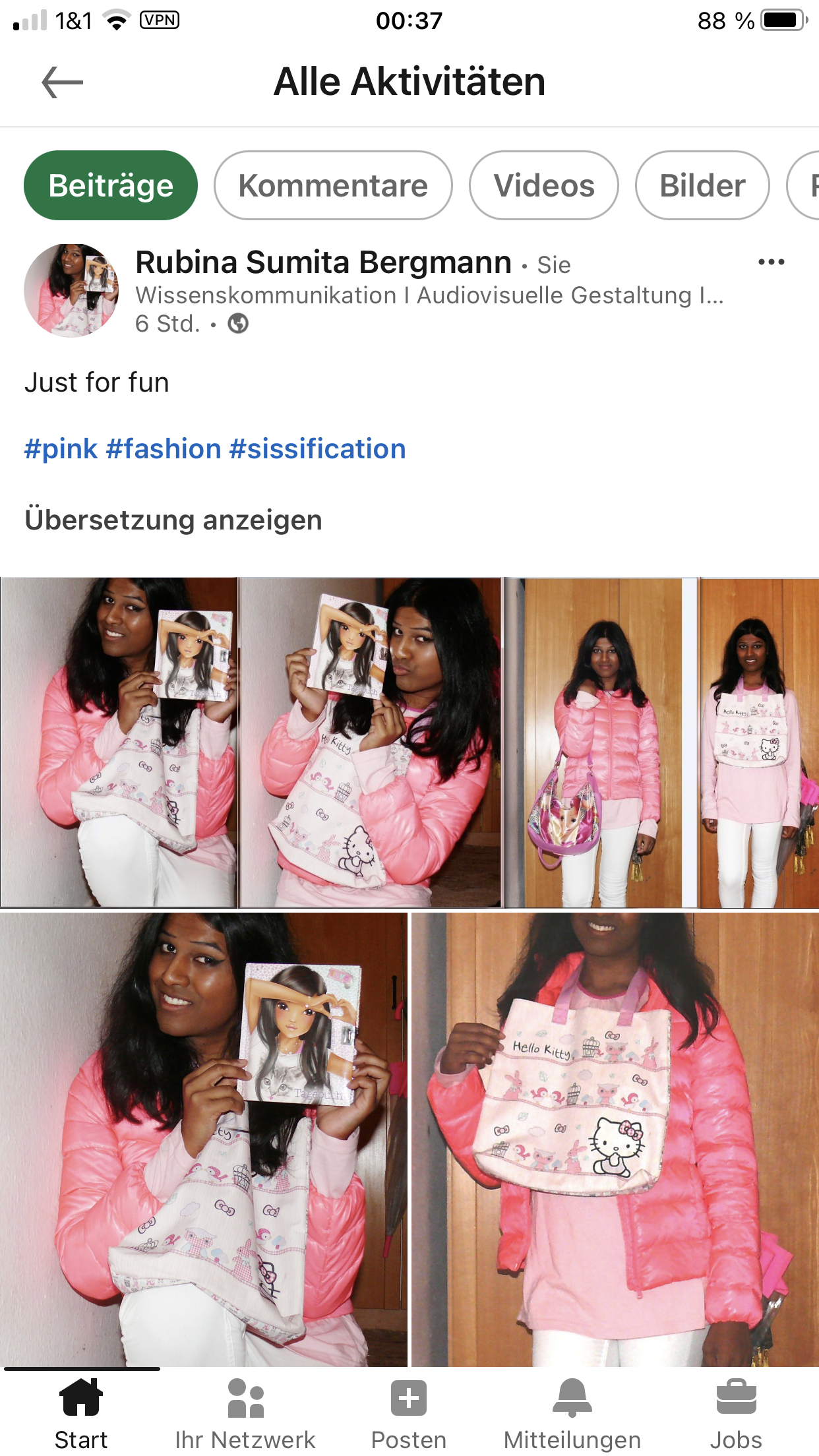 ~ I exposed myself on LinkedIn