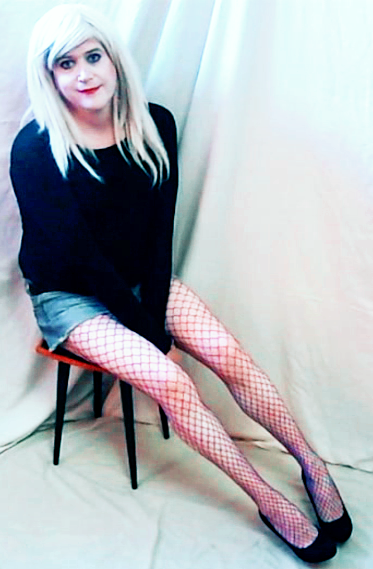 Cross dressing Sissy