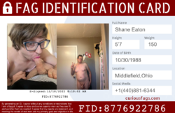 Shane Eaton aka sissy nixxi dares to be spread online and texted!