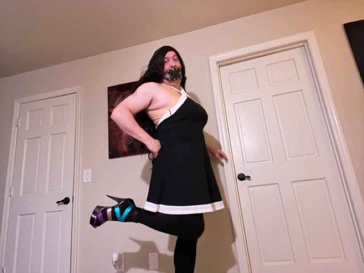 Desperate sissy sl*t exposure