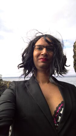 Outdoor crossdressing