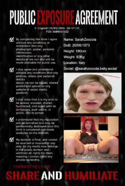 Sissy SarahZoccola exposed forever