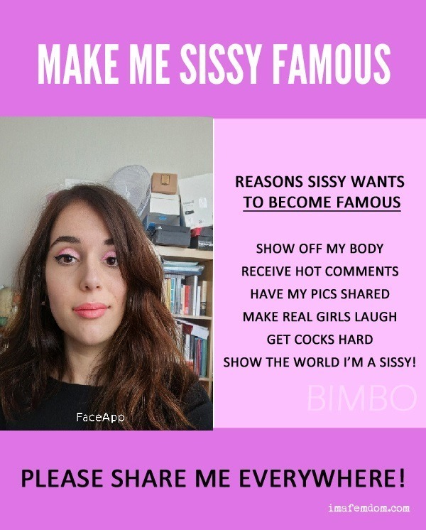 My Sissy IDs & Exposure Pictures