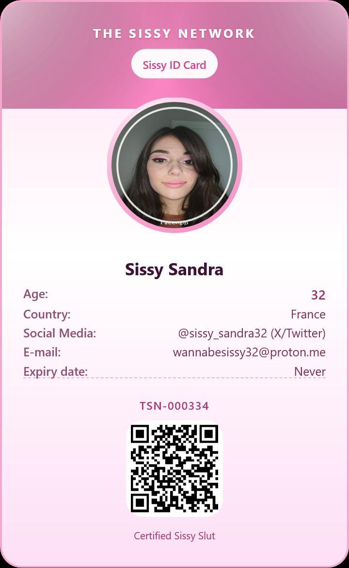 My Sissy IDs & Exposure Pictures