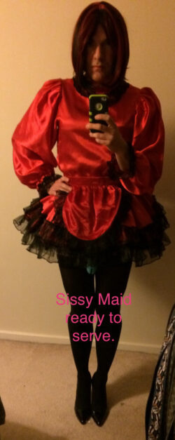 Sissy Maid for service
