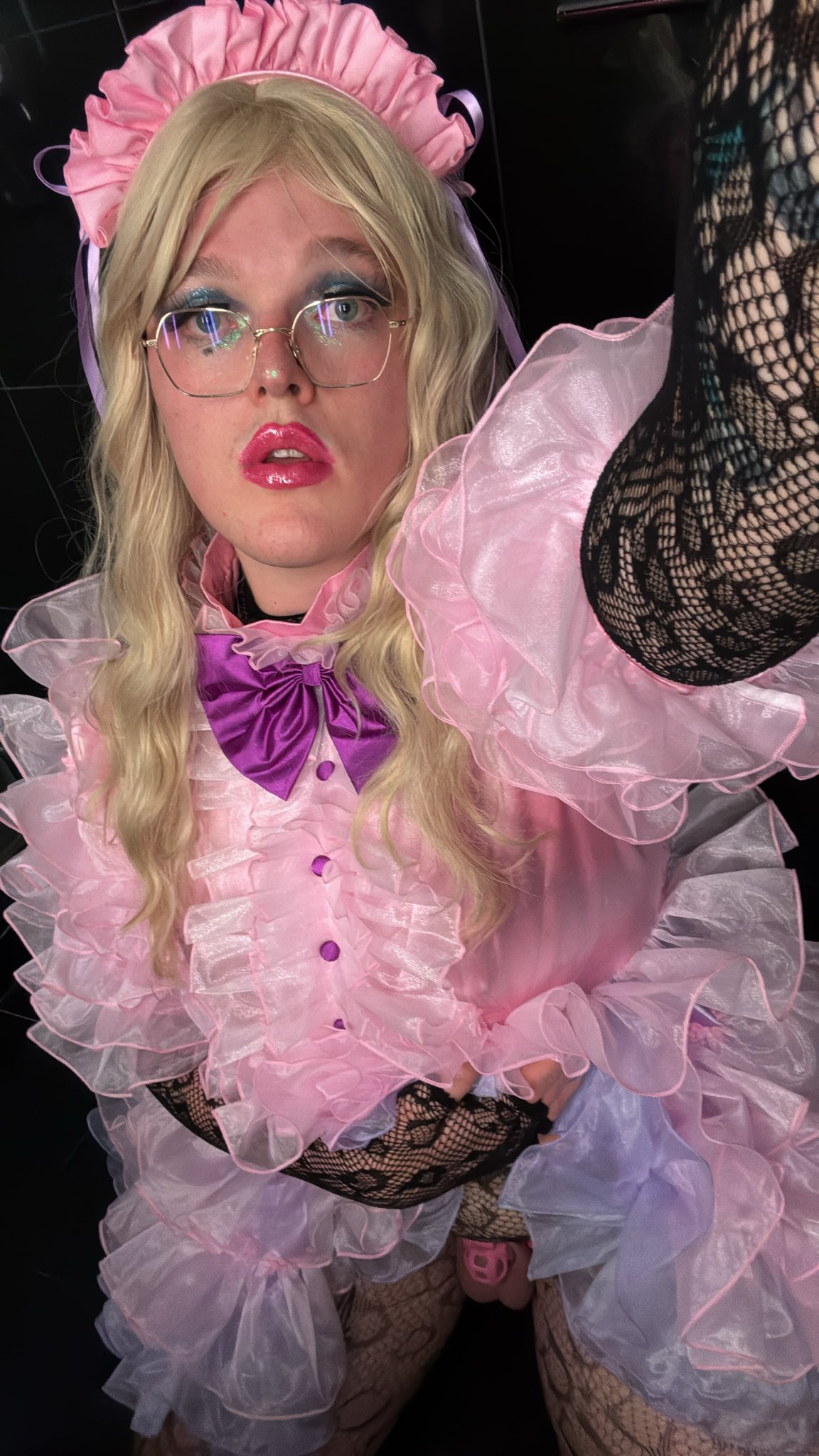 Brandi Nyxx – Pathetic virgin is ready to accept this as his life