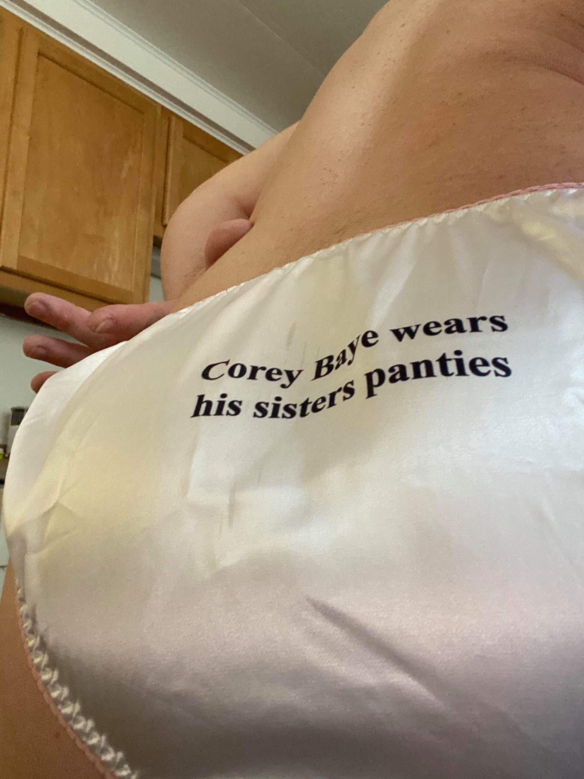 Corey baye the sissy panties boy